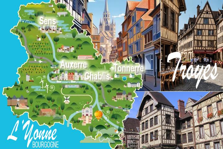 Entre Troyes et l'Yonne